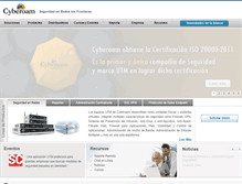 Tablet Screenshot of cyberoam-la.com